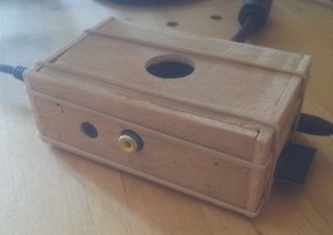 Raspberry Pi wood case